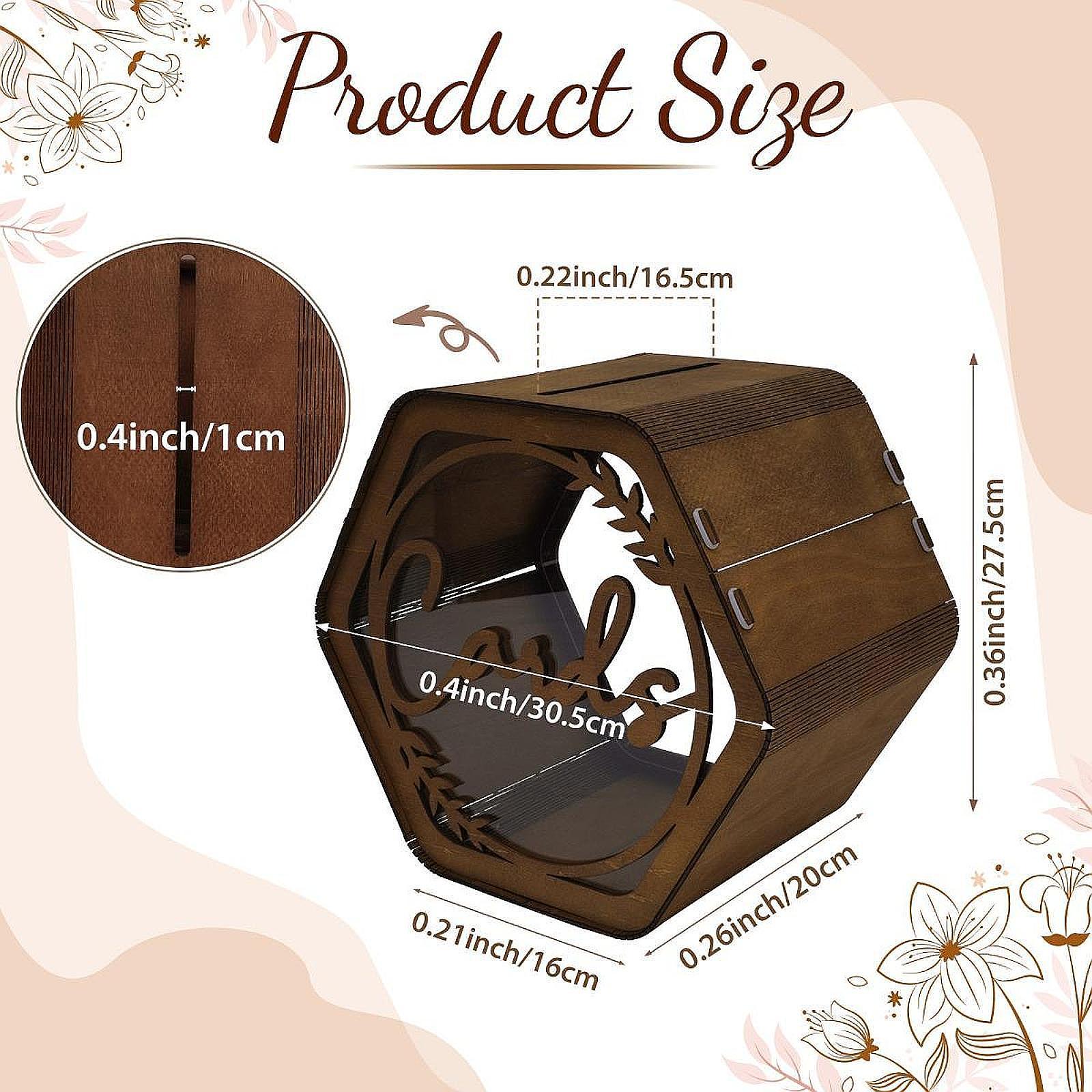 Wedding Card Box - Caixa de Cartões de Casamento com