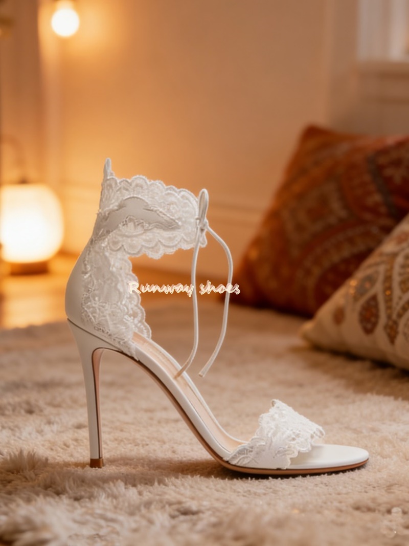 Wedding Super - Sapatos de Casamento Brancos de Luxo