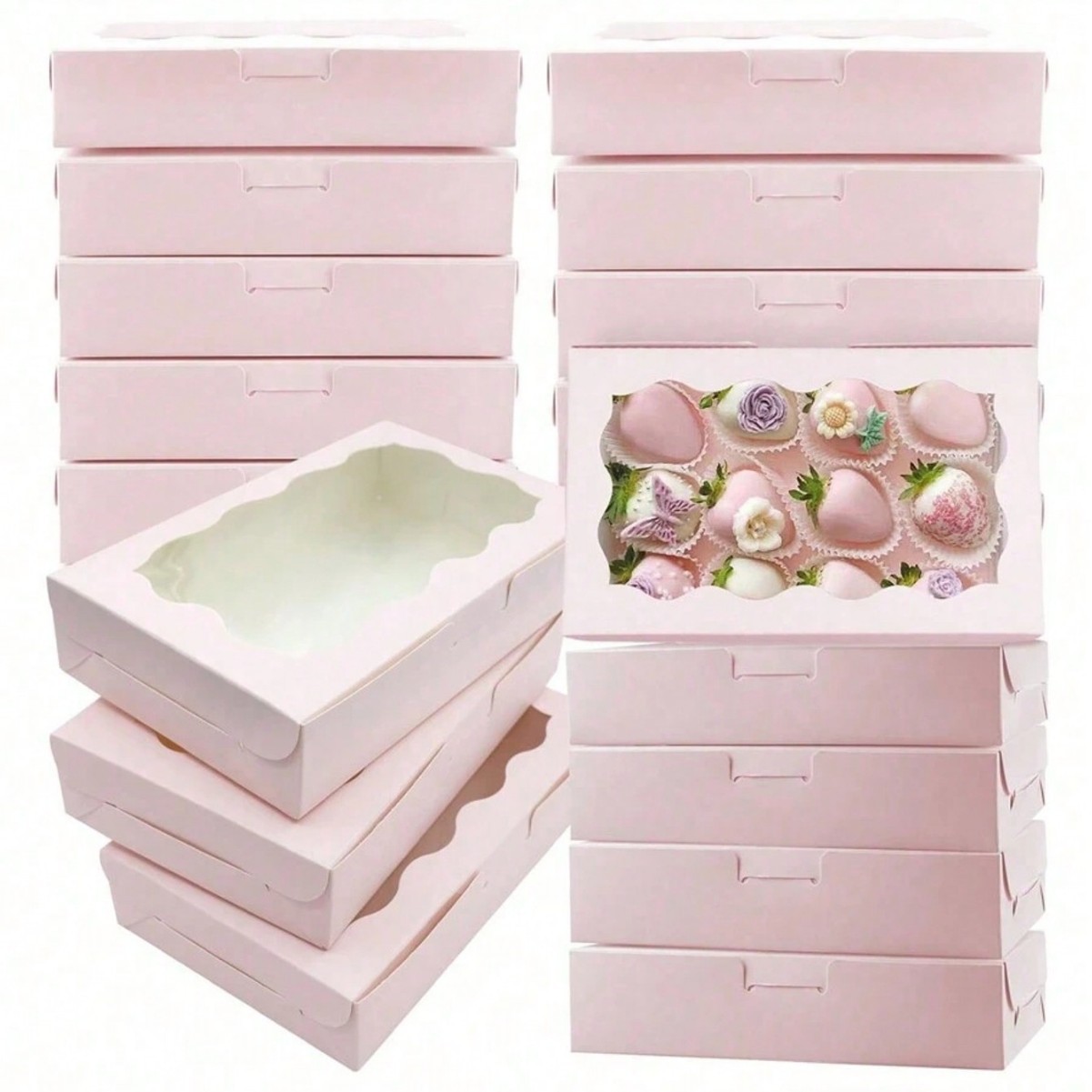 Wedding Supply.Box - Caixas de papel kraft para bolo