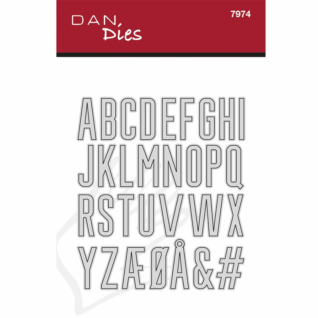 The Wedding Supply Store - Novos Cortadores de Letras Alfabeto Stort