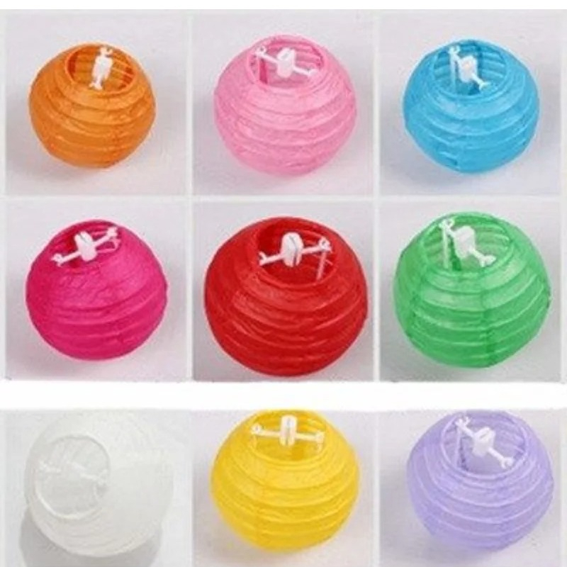 Wedding Event Supply - Lanternas de papel chinesas redondas de