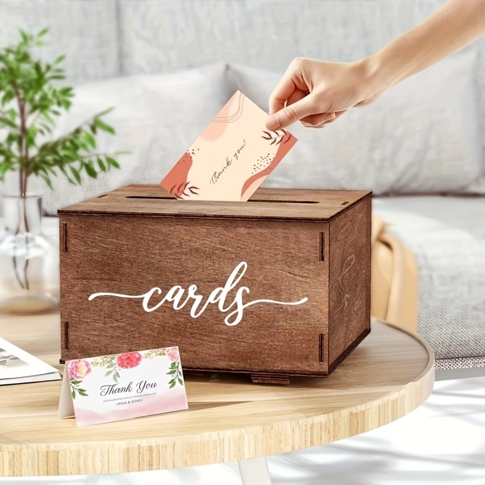 Nova Caixa de Cartões de Casam - Wedding Card Box avaliação e preço