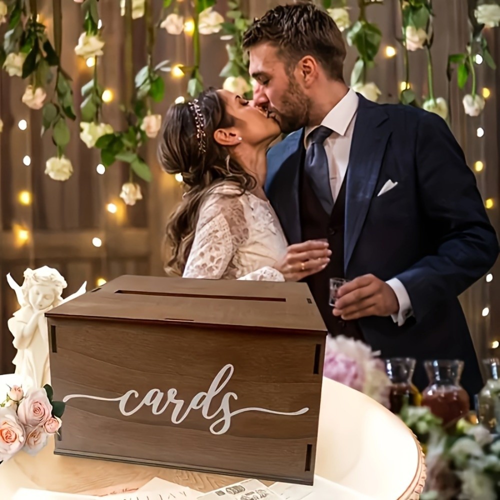 Nova Caixa de Cartões de Casam - Wedding Card Box avaliação e preço