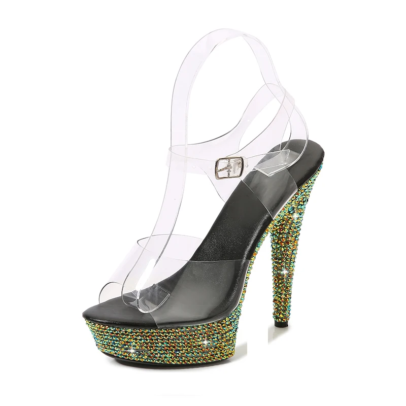 Boate mulher sandálias 13cm sa - Wedding Super avaliação e preço
