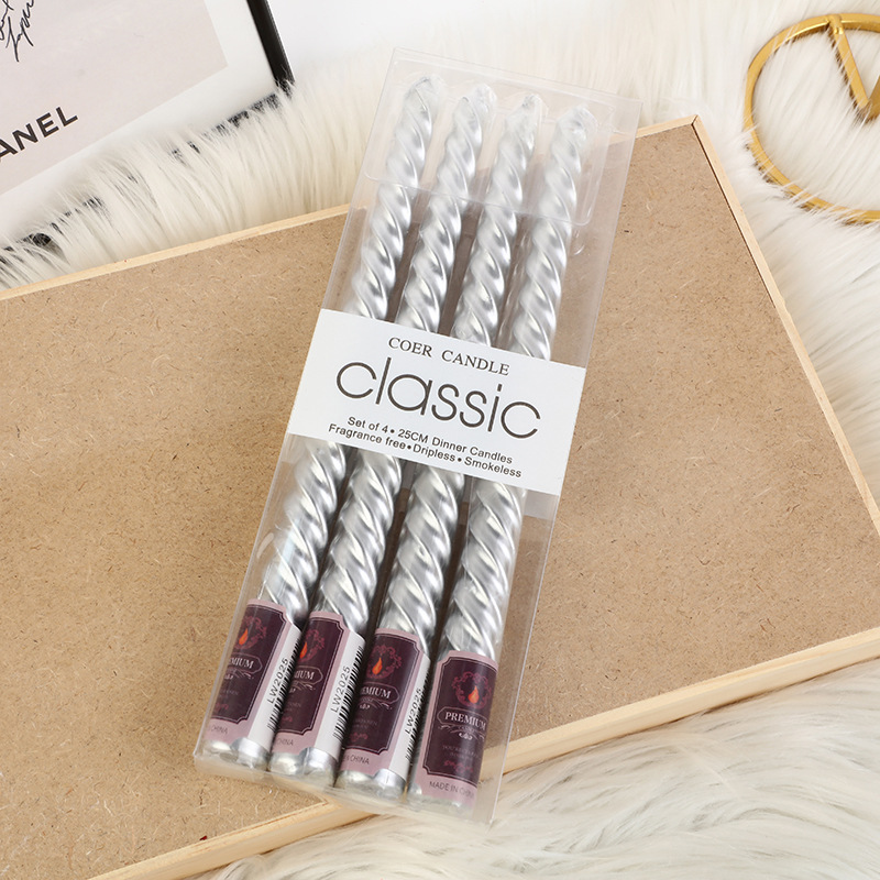 4 pçs estilo europeu pólo long - Unity Candle Set avaliação e preço