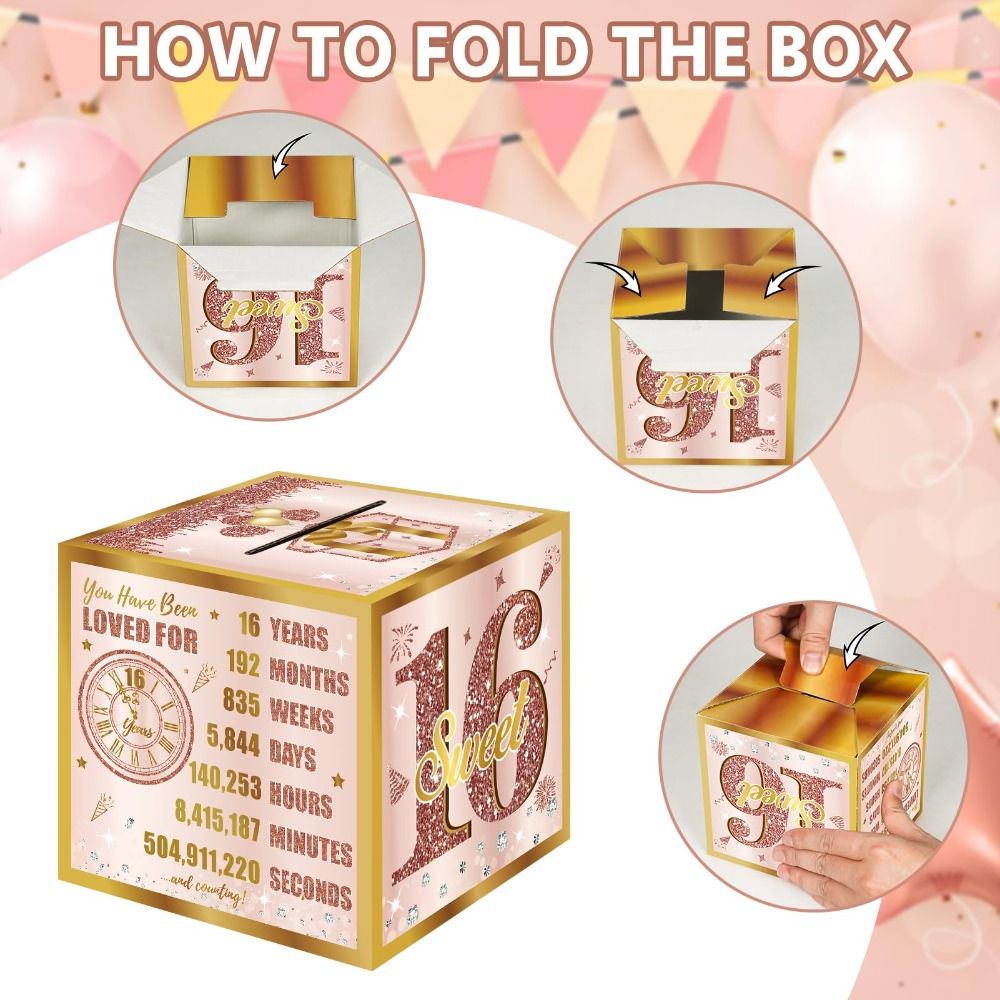 Caixa de Presente de Dinheiro  - Wedding Card Box avaliação e preço