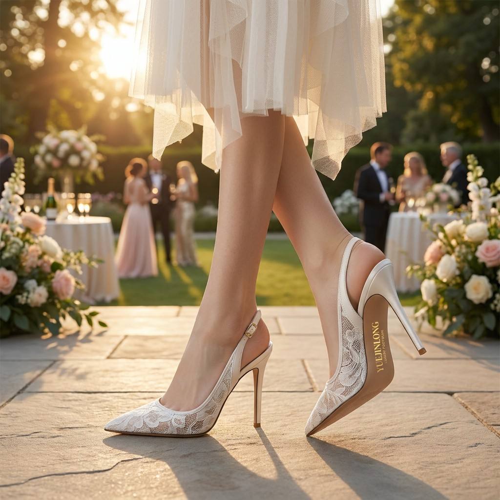 Mules Femininos Sexy de Bico F - Wedding Super avaliação e preço
