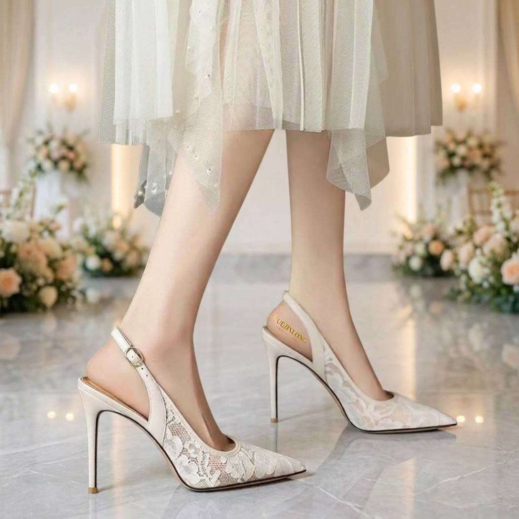 Mules Femininos Sexy de Bico F - Wedding Super avaliação e preço