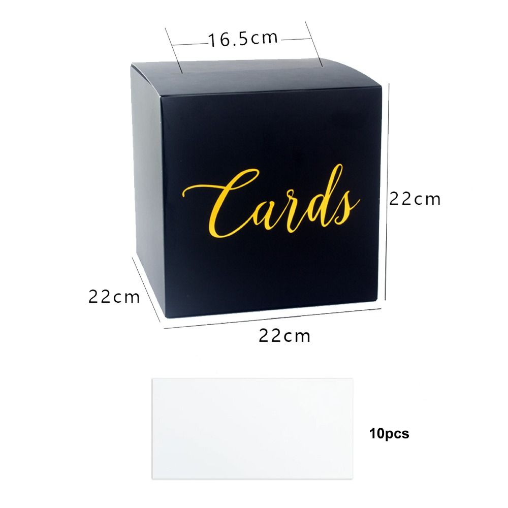 Caixa de Armazenamento Branca  - Wedding Card Box avaliação e preço
