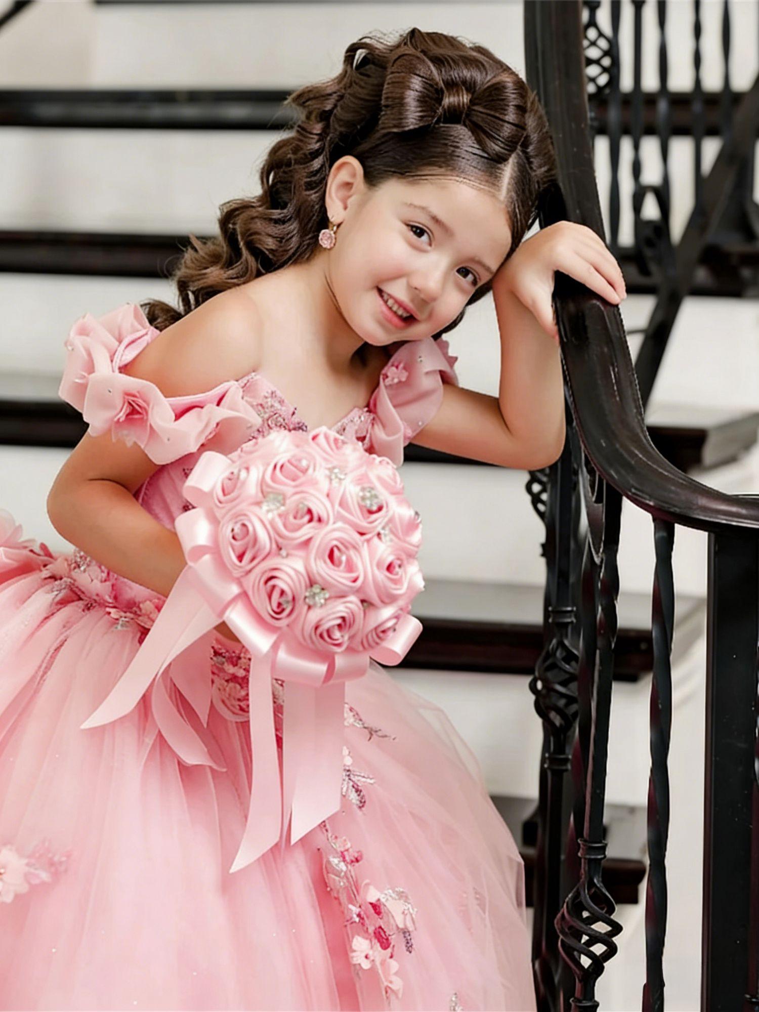 Vestido de Menina para Casamen - Bridal Sash Ribbon avaliação e preço