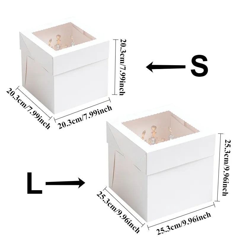 Caixas de Bolo Descartáveis Br - Wedding Supply.Box avaliação e preço