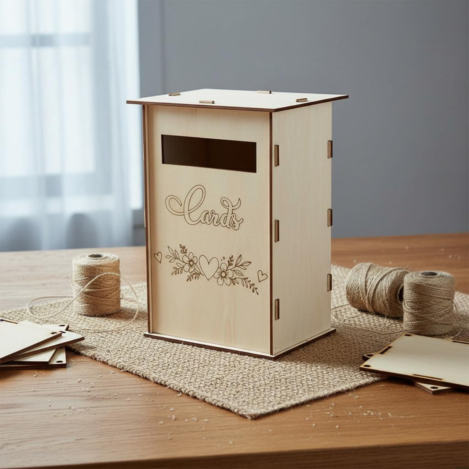 Caixa de Cartões de Casamento  - Wedding Card Box avaliação e preço