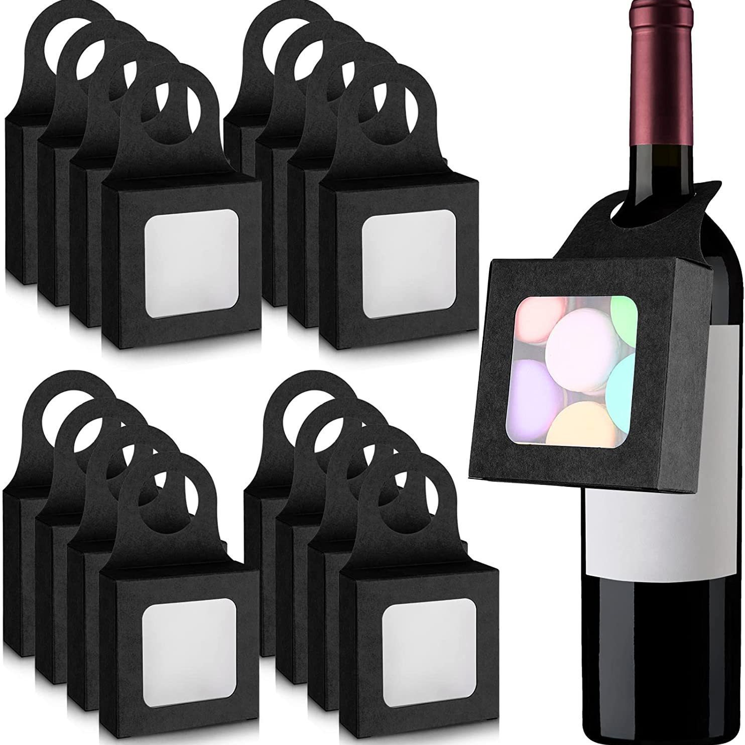 20 pçs papel kraft vinho tinto - Wedding Card Box avaliação e preço