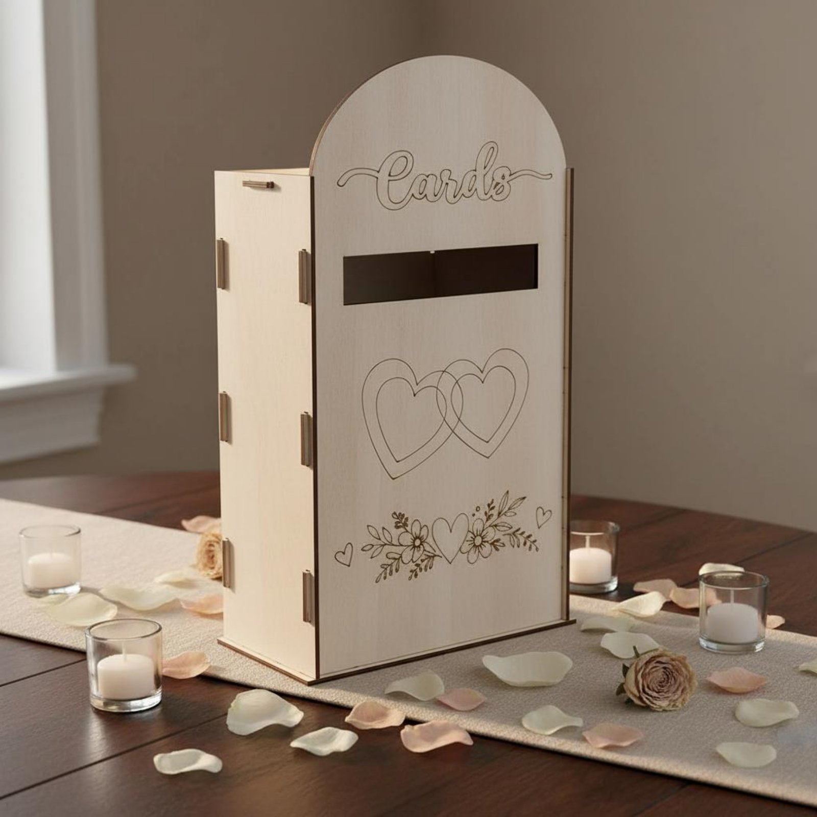 Caixa de Cartões de Casamento  - Wedding Card Box avaliação e preço