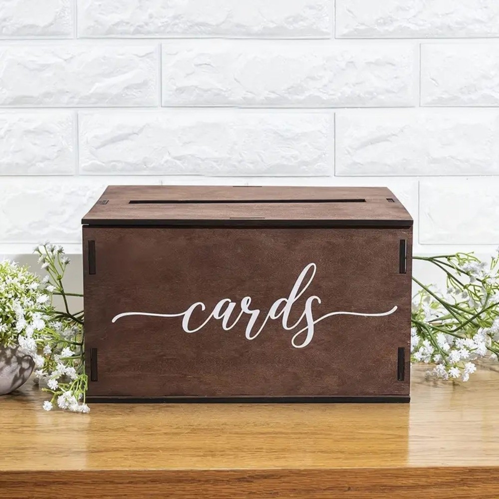 Nova Caixa de Cartões de Casam - Wedding Card Box avaliação e preço