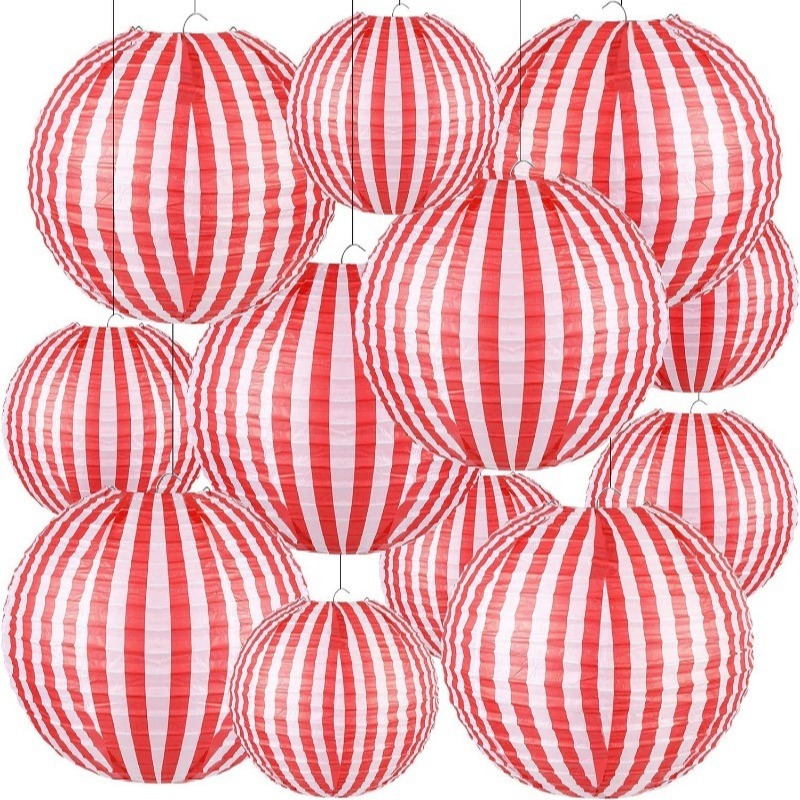 10PCS Lanternas de Papel Listr - Wedding Event Supply avaliação e preço