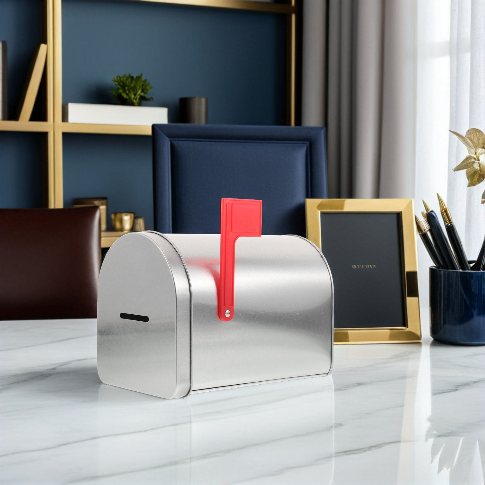 Caixa de Correio de Metal, Cof - Wedding Card Box avaliação e preço