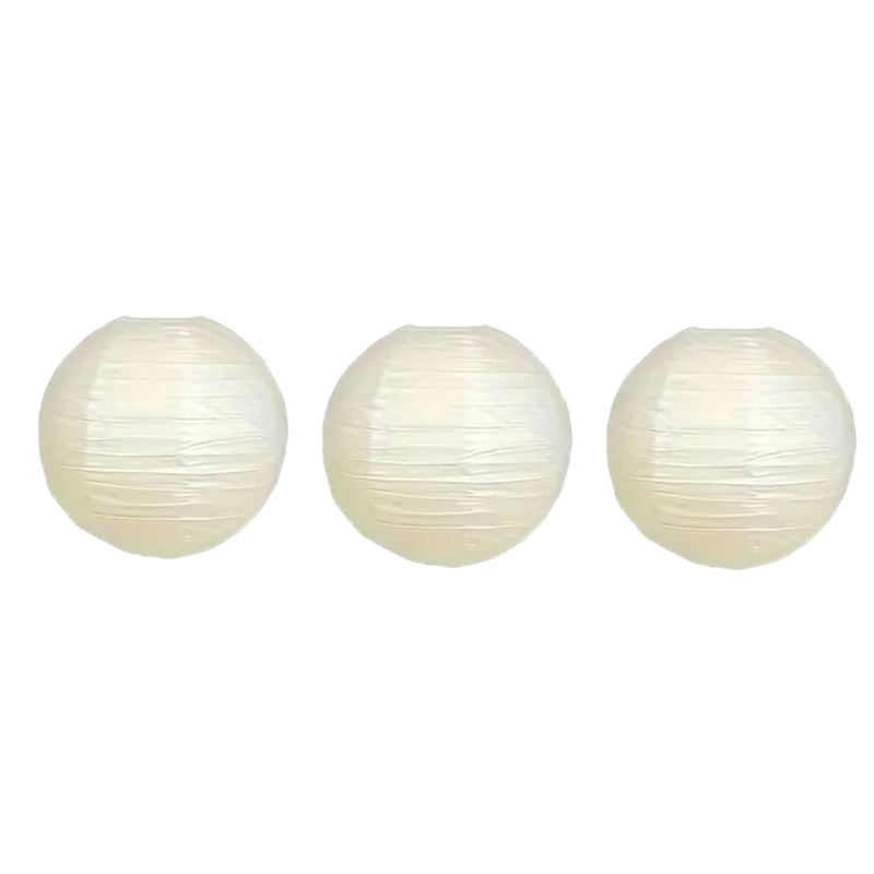 Conjunto de 3 Lanternas de Pap - Wedding Event Supply avaliação e preço
