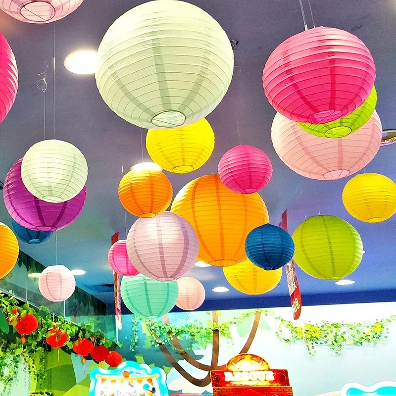 Lanternas de papel chinesas mu - Wedding Event Supply avaliação e preço
