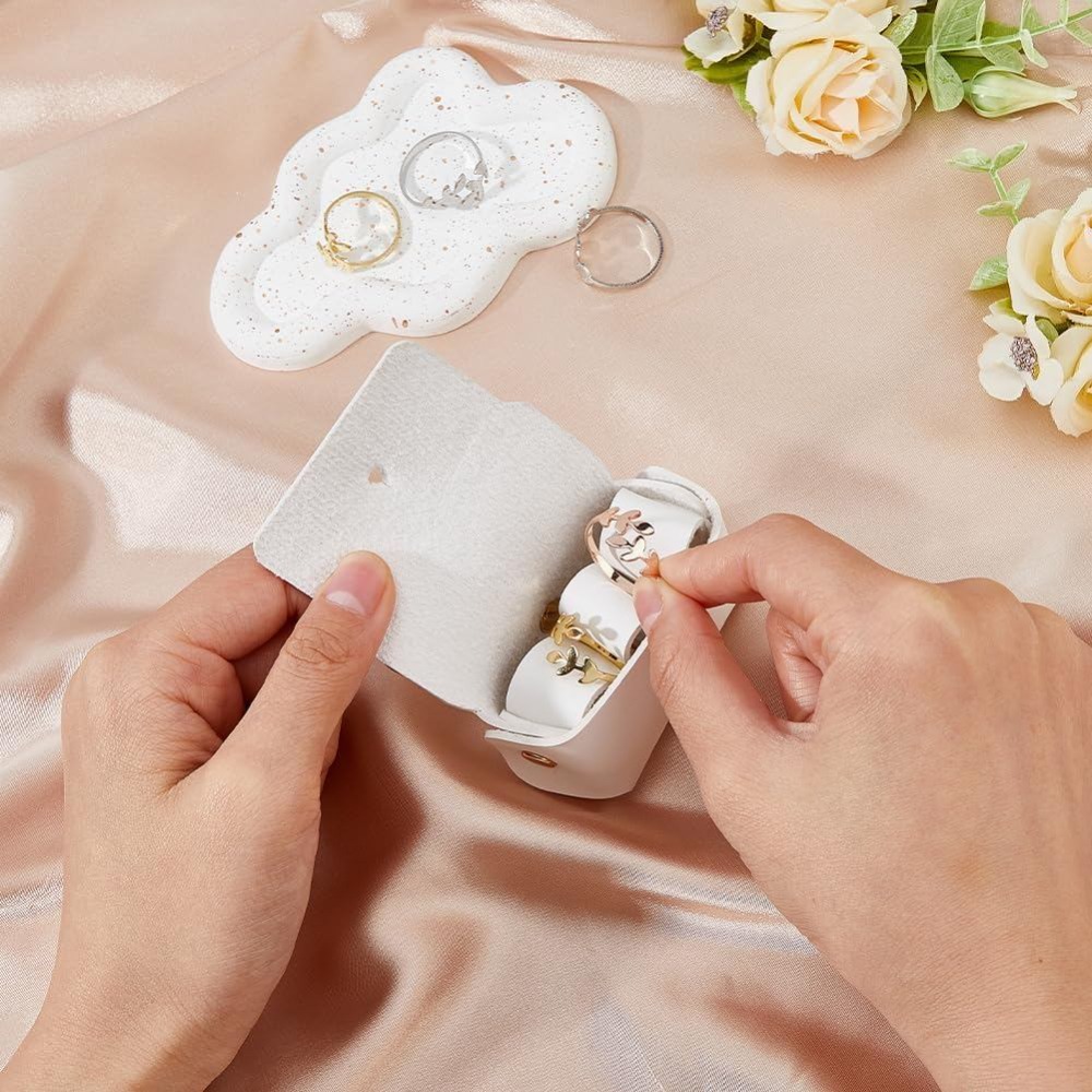 Caixa de Couro Branca para Ane - Wedding Supply.Box avaliação e preço