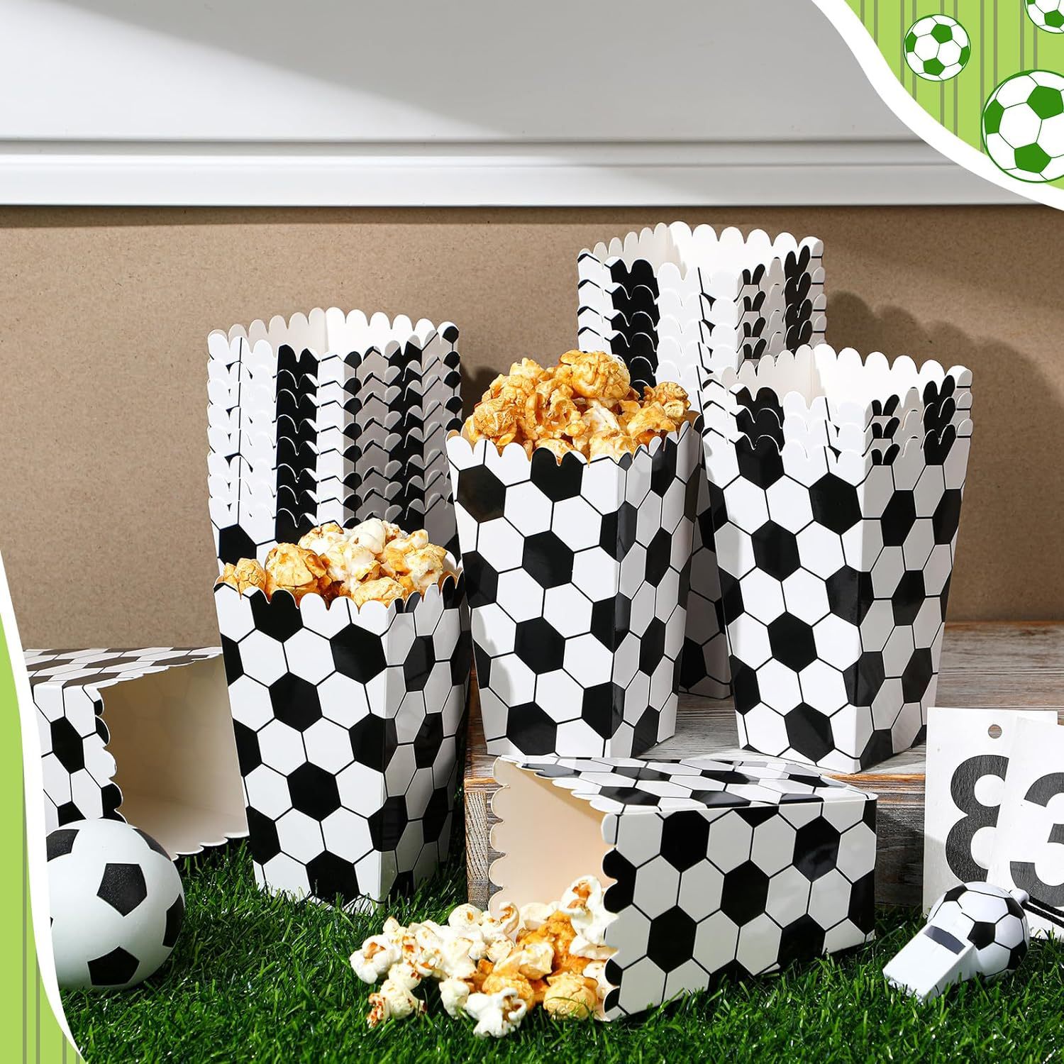 6/18 pçs caixas de pipoca de f - Wedding Supply.Box avaliação e preço