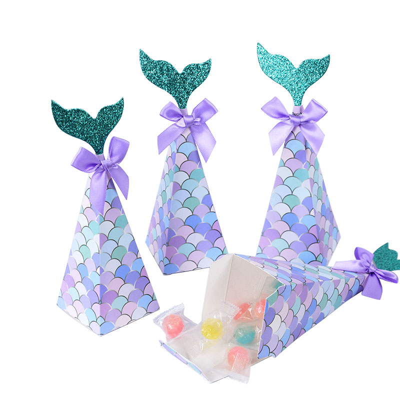 10 pçs pequena sereia caixa de - Wedding Supply.Box avaliação e preço