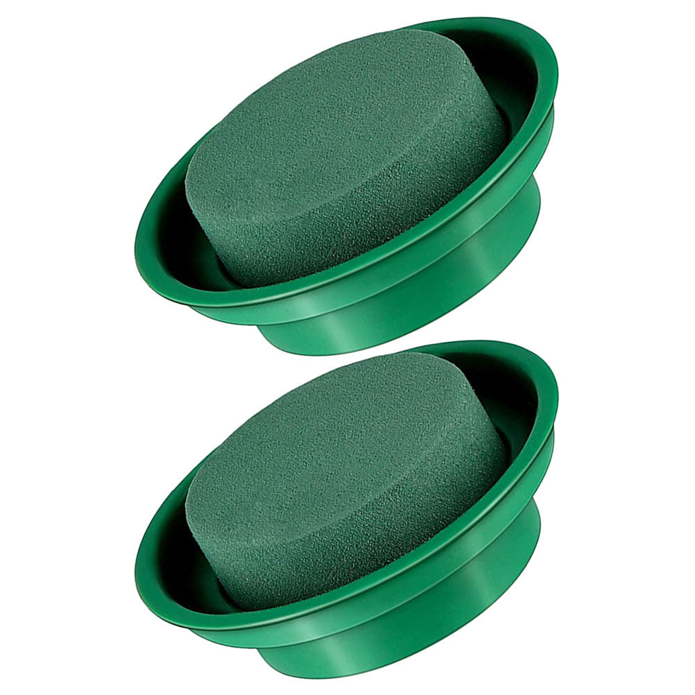 2 Peças de Base Floral Redonda - Wedding Event Supply avaliação e preço